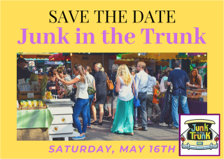 Junk in the Trunk May 16th 9:00 A.M.-2:00 P.M.